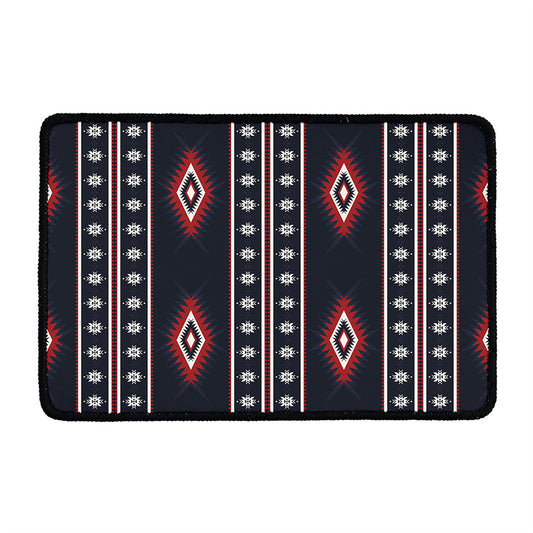Native Tribal Navajo Pattern Print Kitchen Mat