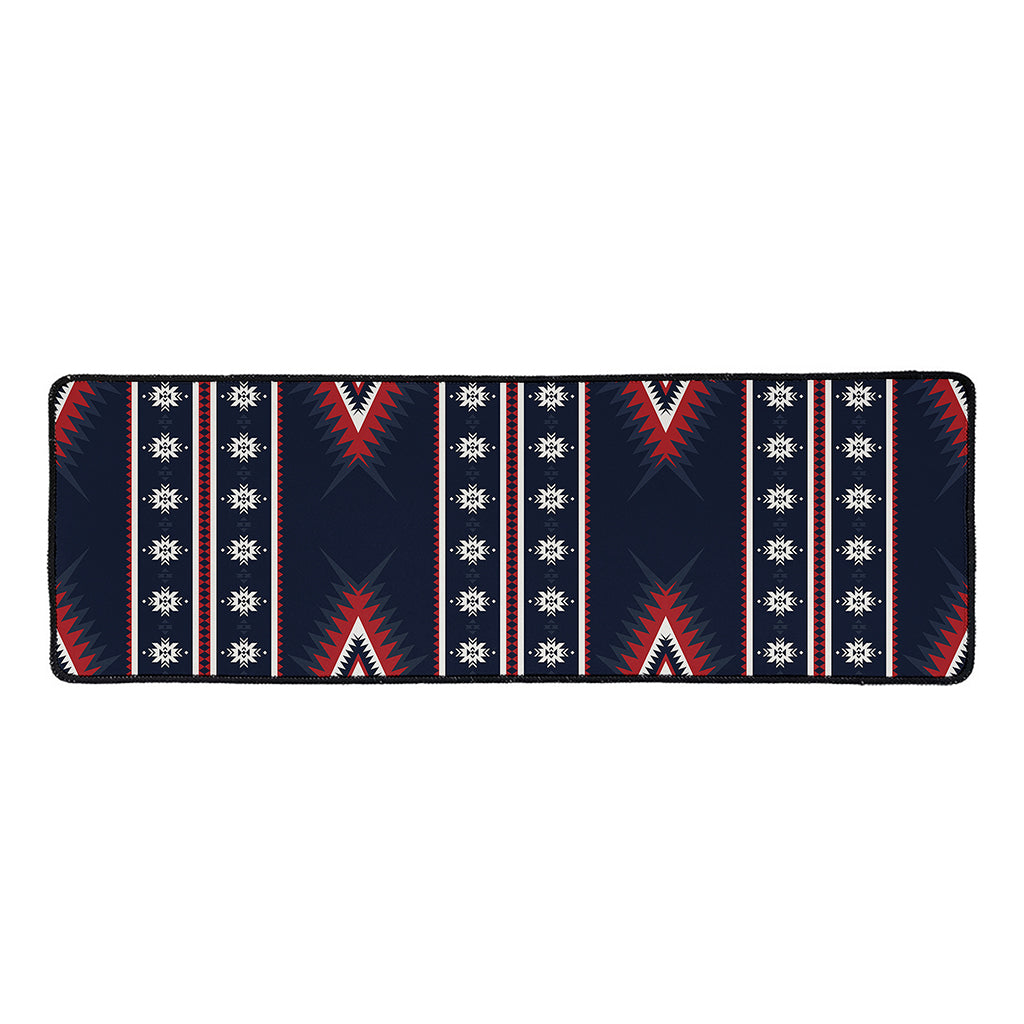 Native Tribal Navajo Pattern Print Long Kitchen Mat