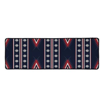 Native Tribal Navajo Pattern Print Long Kitchen Mat