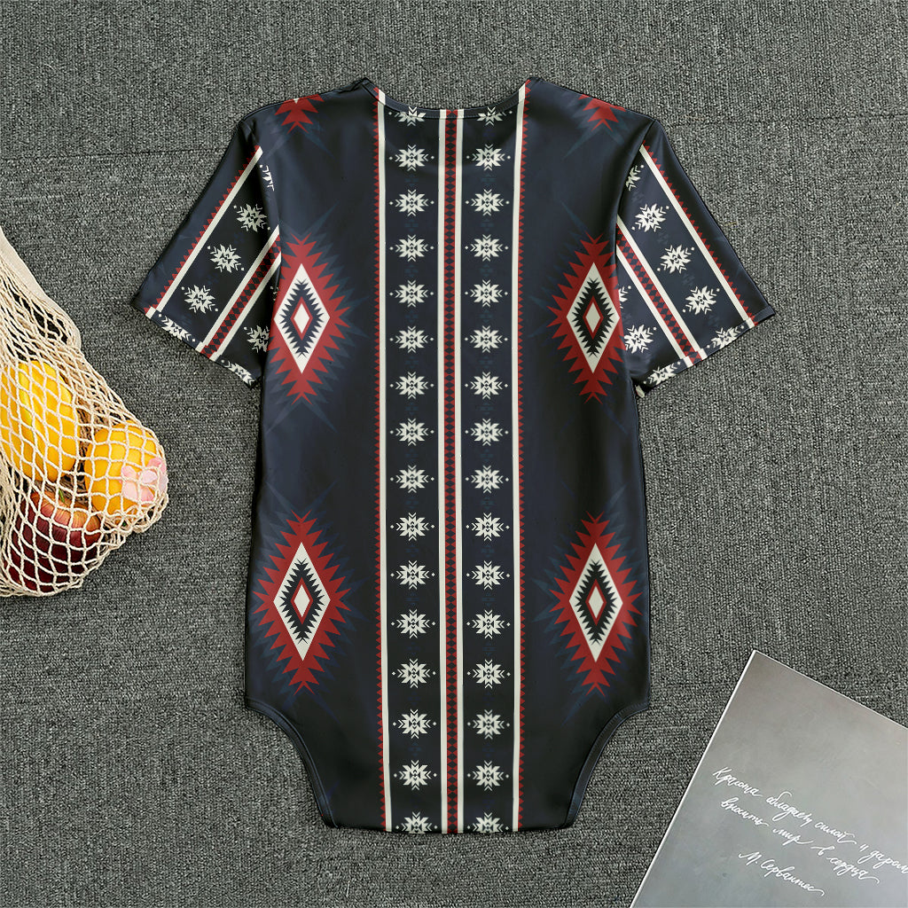 Native Tribal Navajo Pattern Print Men's Bodysuit