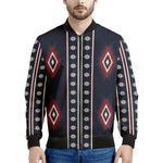 Native Tribal Navajo Pattern Print Men's Bomber Jacket