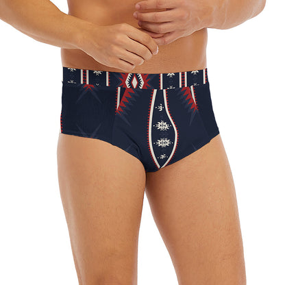Native Tribal Navajo Pattern Print Men's Briefs