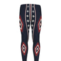 Native Tribal Navajo Pattern Print Men's Leggings