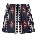 Native Tribal Navajo Pattern Print Men's Swim Trunks