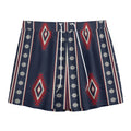 Native Tribal Navajo Pattern Print Mesh Shorts