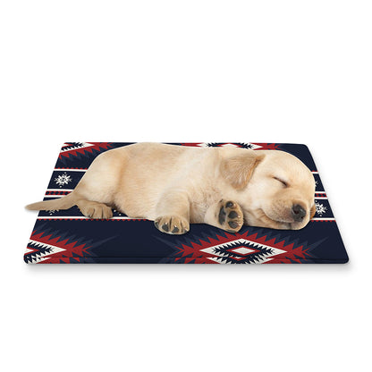 Native Tribal Navajo Pattern Print Pet Cooling Mat Cover