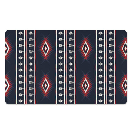 Native Tribal Navajo Pattern Print Polyester Doormat