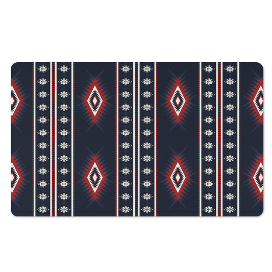 Native Tribal Navajo Pattern Print Polyester Doormat