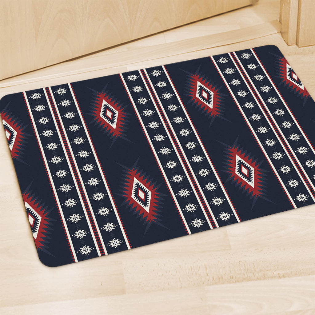 Native Tribal Navajo Pattern Print Polyester Doormat