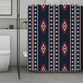 Native Tribal Navajo Pattern Print Polyester Shower Curtain