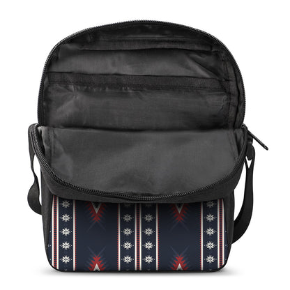 Native Tribal Navajo Pattern Print Rectangular Crossbody Bag