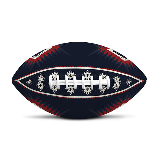 Native Tribal Navajo Pattern Print Rugby Ball