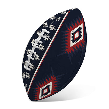 Native Tribal Navajo Pattern Print Rugby Ball