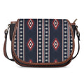 Native Tribal Navajo Pattern Print Saddle Bag