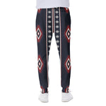 Native Tribal Navajo Pattern Print Scuba Joggers