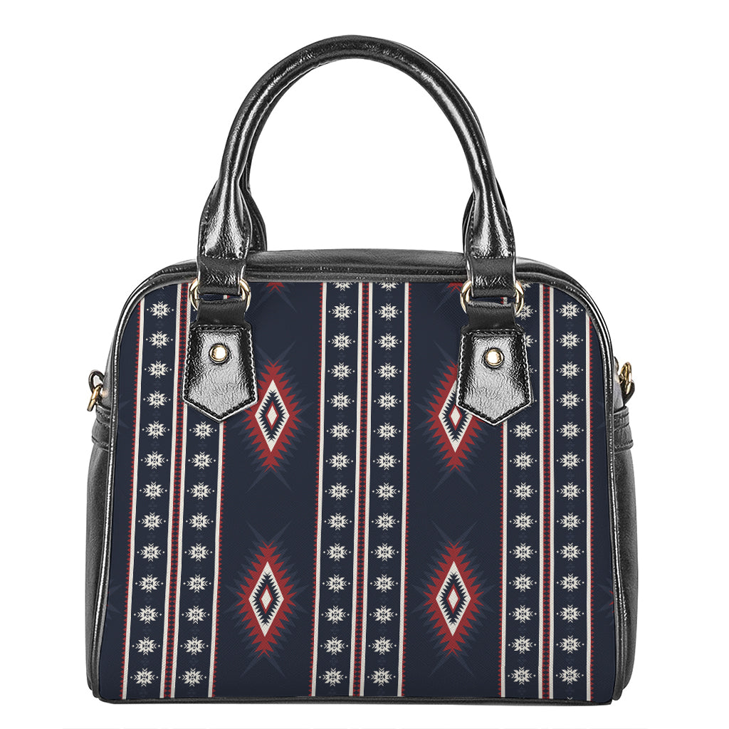 Native Tribal Navajo Pattern Print Shoulder Handbag