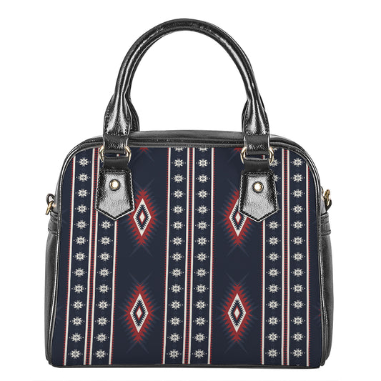 Native Tribal Navajo Pattern Print Shoulder Handbag