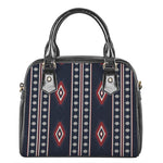 Native Tribal Navajo Pattern Print Shoulder Handbag