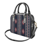 Native Tribal Navajo Pattern Print Shoulder Handbag
