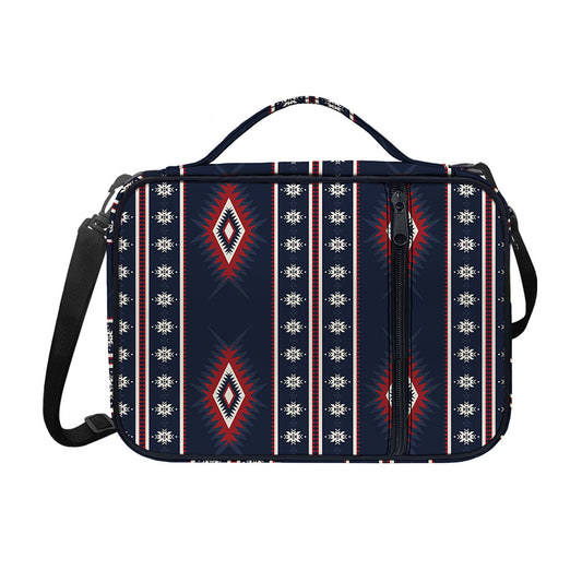 Native Tribal Navajo Pattern Print Shoulder Strap Bible Bag