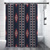 Native Tribal Navajo Pattern Print Shower Curtain