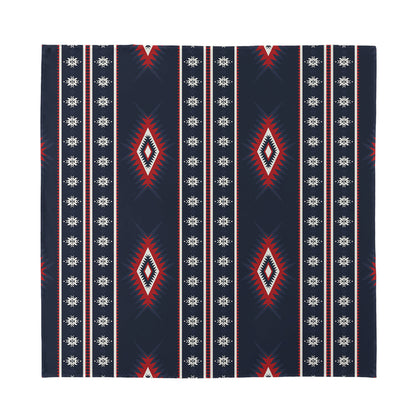 Native Tribal Navajo Pattern Print Silk Bandana