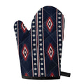 Native Tribal Navajo Pattern Print Single Oven Mitt