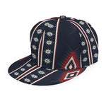 Native Tribal Navajo Pattern Print Snapback Cap