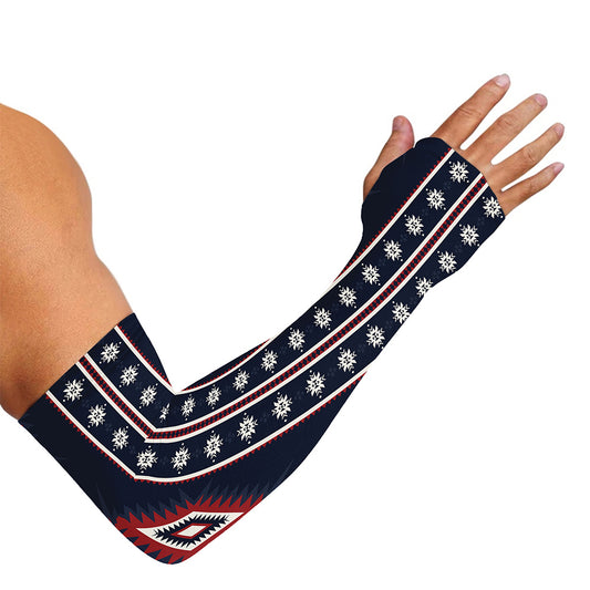 Native Tribal Navajo Pattern Print Sun Protection Arm Sleeves