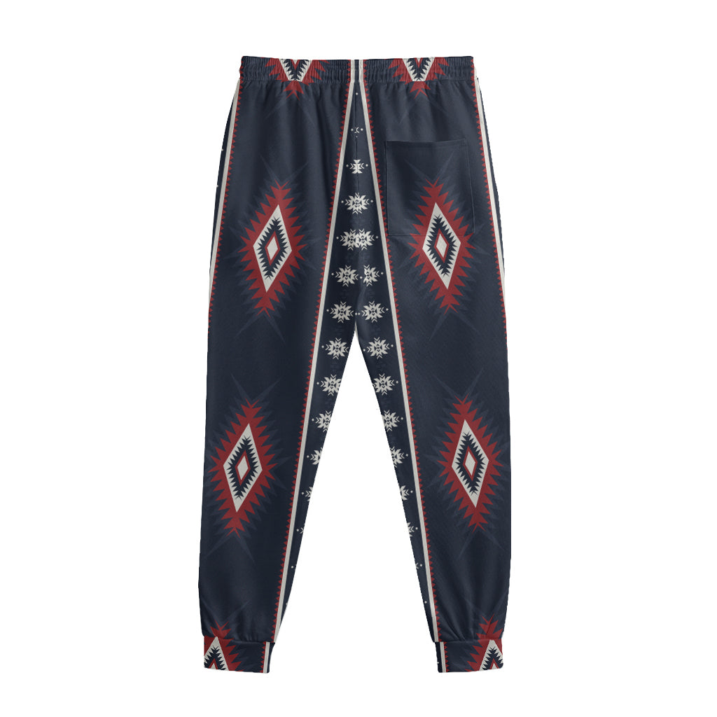 Native Tribal Navajo Pattern Print Sweatpants