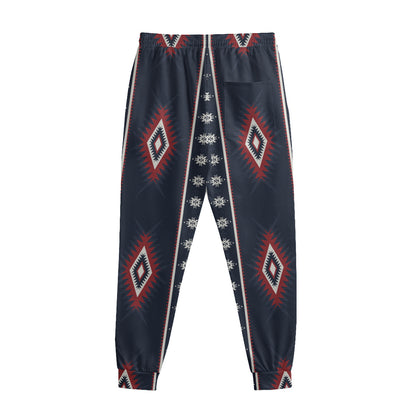 Native Tribal Navajo Pattern Print Sweatpants