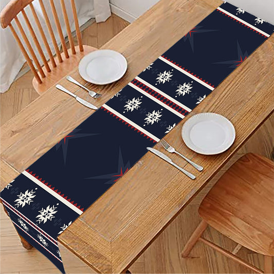 Native Tribal Navajo Pattern Print Table Runner