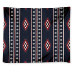 Native Tribal Navajo Pattern Print Tapestry