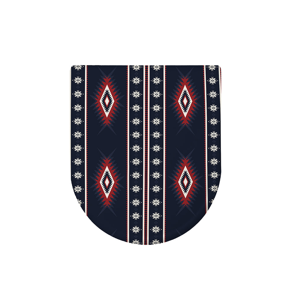 Native Tribal Navajo Pattern Print Toilet Lid Cover