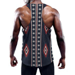 Native Tribal Navajo Pattern Print Training Tank Top