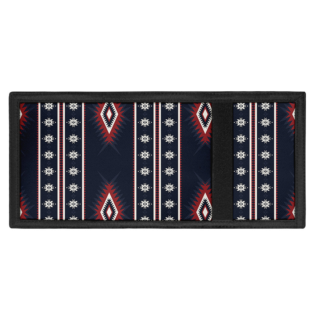 Native Tribal Navajo Pattern Print Trifold Wallet