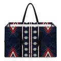 Native Tribal Navajo Pattern Print Utility Tote Bag