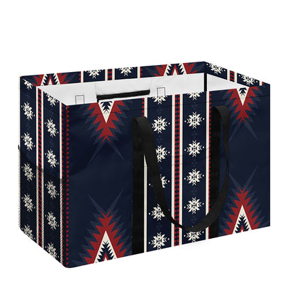 Native Tribal Navajo Pattern Print Utility Tote Bag