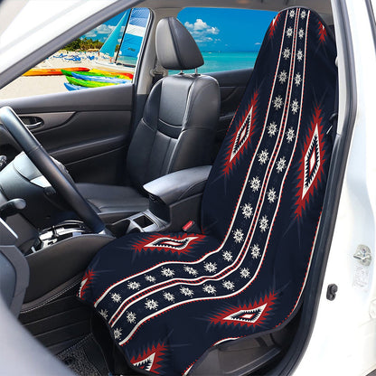 Native Tribal Navajo Pattern Print Waterproof Car Seat Cover