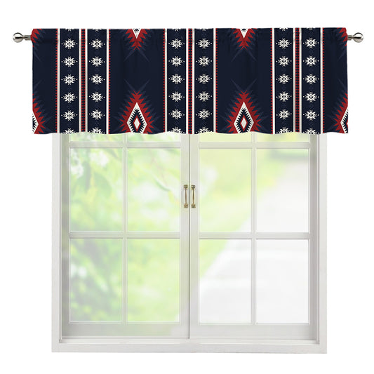 Native Tribal Navajo Pattern Print Window Valance
