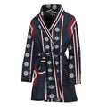 Native Tribal Navajo Pattern Print Women's Bathrobe