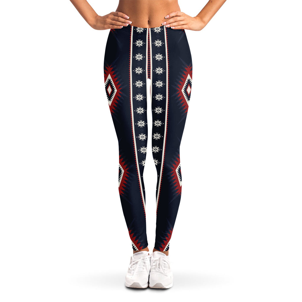 Native Tribal Navajo Pattern Print Women's Leggings