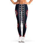 Native Tribal Navajo Pattern Print Women's Leggings