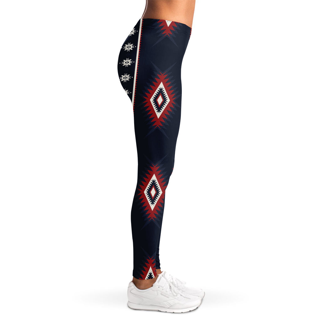 Native Tribal Navajo Pattern Print Women's Leggings