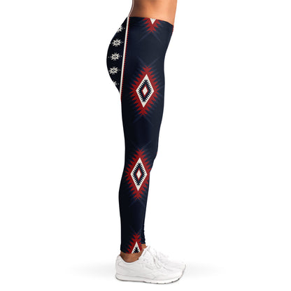 Native Tribal Navajo Pattern Print Women's Leggings