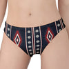 Native Tribal Navajo Pattern Print Women's Panties