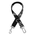 Native Tribal Wolf Pattern Print Dog Seat Belt
