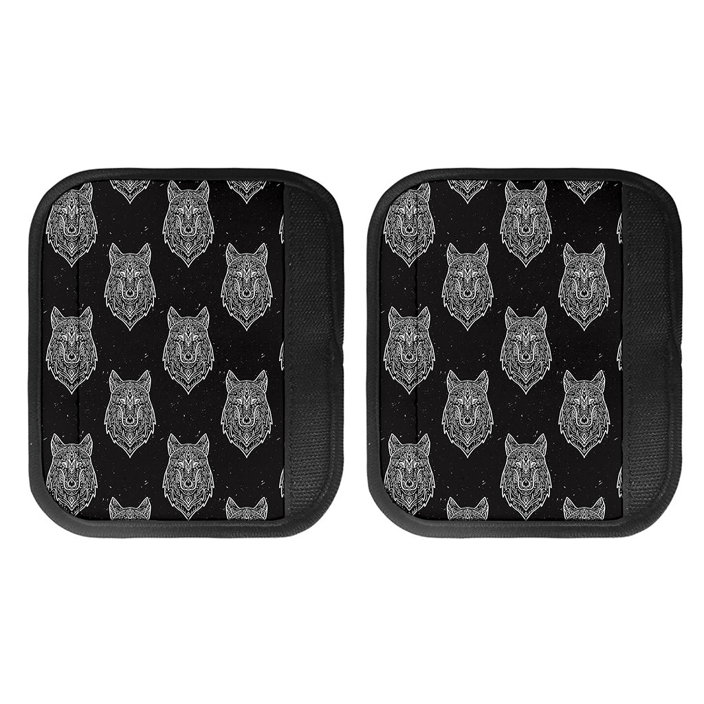 Native Tribal Wolf Pattern Print Handle Covers