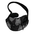 Native Tribal Wolf Pattern Print Pet Sling Carrier