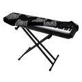 Native Tribal Wolf Pattern Print Piano Keyboard Cover